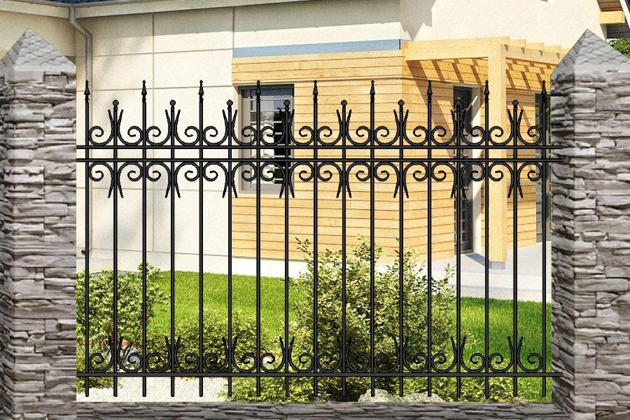 кованные ворота