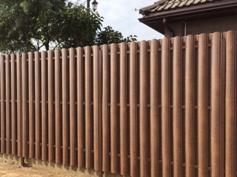 Забор из штакетника