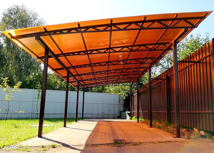 навес для автомобиля